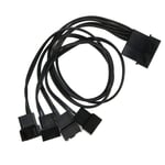 PWM Fan Splitter Practical 4 Pin Adapter 3 Pin Extension Power Cable For Des Hot