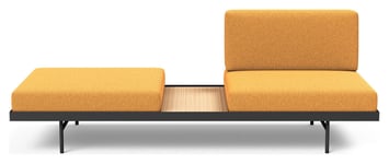 Innovation Living Puri Daybed m. eikebord, Gul Bouclé