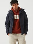 Jack & Jones Jack &amp; Jones Hooded Jacket - Navy, Navy, Size L, Men