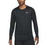 NIKE Court DriFIT Advantage Half Zip black (XS)