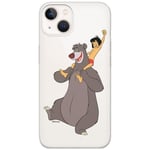 ERT GROUP mobile phone case for Iphone 13 original and officially Licensed Disney pattern Jungle Book 002 optimally adapted to the shape of the mobile phone, partially transparent