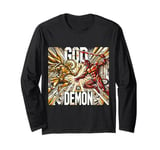 Golden God Demon War Graphic tees Long Sleeve T-Shirt