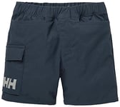 Helly Hansen Kids Unisex HH Quick-Dry Cargo Shorts, 4, Navy