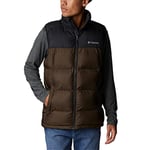 Columbia Pike Lake Vest, Doudoune Sans Manches Homme, Cordovan/Black, Taille S