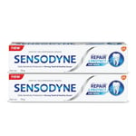 2 x 70g, Sensodyne Toothpaste Repair and Protect of sensitive teeth With Novamin