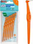 Interdental  Brush  Angle ,  Orange ,  0 . 45Mm / Iso  1 ,  6Pcs ,  Interspace