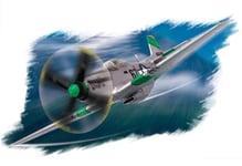 HobbyBoss 1/72 P-51D Mustang IV