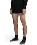 FALKE Wool-Tech Light sous-vêtement technique caleçon boxer sport homme laine mérinos gris noir thermorégulé respirant séchage rapide pour été ou hiver 1 pièce, XXL, Noir (Black 3000)