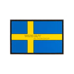 JTG 3D Rubber Patch: Sverige flagga