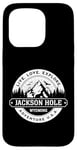 iPhone 15 Pro Jackson Hole Wyoming Adventure USA Vintage Style Design Case