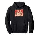 God bless America Logo for Adults and Kids Pullover Hoodie