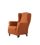 Zebra Textil Vega Housse de Fauteuil à Oreilles élastique, Tissu, Orange