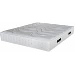 Ebac Literie - Matelas 140x190 Ritmo - Ressorts ensachés - Hauteur 27 cm - Très ferme