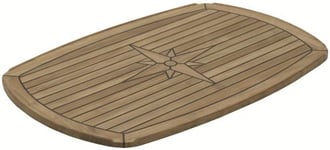 Bordsskiva Teak 93x60cm