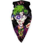 ghjkuyt412 Joker Clipart Face Mask Multifunctional Snood Outdoor Warmer Scarf Neck For Men And Women