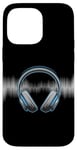 Coque pour iPhone 14 Pro Max Casque pour artistes, DJ, hommes ou femmes amateurs de musique