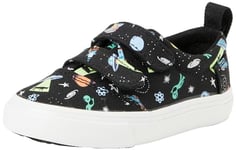 TOMS Fenix Double Strap Basket, Aliens Noirs Phosphorescents dans L Espace, 27 EU