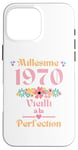 Coque pour iPhone 16 Pro Max 55 ans femme 1970 idée cadeau anniversaire drôle humour mama