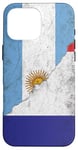 Coque pour iPhone 16 Pro Max Drapeaux France et Argentine - Argentine française