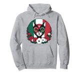 Lucha Libre Mexican Wrestler Mask Wrestling Luchador Pullover Hoodie