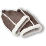 Basil Hand Warmers, Brown/White