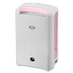 EcoAir DD1 Simple MK3 Pink Desiccant Dehumidifier| Rotary Control | 7.5 Litre/Day | Quiet 34dBA | Silver Filter | Laundry | 6Kg | Home Garage Basement Boat