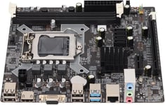 H81 Carte Mère D'ordinateur CPU Socket LGA 1150 Carte Mère PC USB3.0 SATA3.0 Carte Mère PC de Bureau Personnalisée Prise en de la Mémoire Double Canal DDR3,avec Interfaces(Q1607)