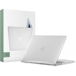 Tech-Protect SmartShell -kuori MacBook Air 13" M2 / M3 / 2022-2024 - Läpinäkyvä Glitter