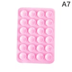 Ventouse En Silicone Pour Fixation De Téléphone Portable,Ventouse Arina En Caoutchouc Pour Partenaires,Autocollant Arrière,1 Pièce - Type A7