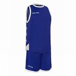 KELME Vitoria Ensemble equipaciones de Basket-Ball, Enfants M Bleu Roi/Blanc