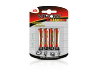 Alkaliska Batterier 4 St Lr03 Aaa Vipow Extreme