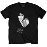 Whitney Houston Unisex T-Shirt: B&W Photo (Small)