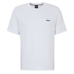 BOSS Waffle T Shirt Vit Medium Herr