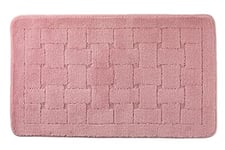 Emma Barclay Orkney - Crosshatch Bath Mat (45x75cm) (Blush Pink)