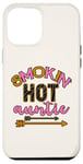 Coque pour iPhone 12 Pro Max Smoking Hot Aunt Jaune Rose Femme Sexy Aunt