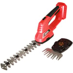 Excel 18V Cordless Electric Hedge Trimmer Cutter 20cm (No Battery & Charger)