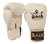 RAJA: BOXNINGSHANDSKAR - VIT (10oz)