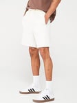 adidas Sportswear Mens All Season Fleece Short - Off White, White, Size Xs, Men