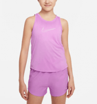 NIKE DriFIT One Tank Fuchsia Girls Jr (XS)