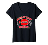 Womens FOOTBALL MONDAY Men Children Boys Mens Women Sports Game Fan V-Neck T-Shirt