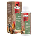 Quiko Hobby Farming Med Immun 100ml - pour Poules, Cailles & Volailles - avec des Huiles Essentielles de Haute Qualité d'Origan Naturel - Riche en Vitamines - Utilise la Force de la Nature