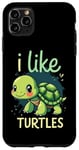 iPhone 11 Pro Max I Like TURTLES Cartoon Turtle Case