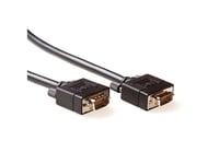 Act Vga M/M 20.0M 20M Vga (D-Sub) Vga (D-Sub) Svart Vga-Kabel (Ak4973)