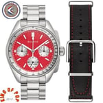 Bulova Lunar Pilot 96K115 Cronógrafo 5BAR, *FREE SHIPPING*