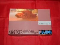 FUJIMI 1/76 MAQUETTE CHAR KING TIGER HENSCHELL TYPE 38023 NEUF BOITE