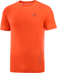 Salomon Sense Aero SS Tee løpetrøye herre Fiery Red LC2041400 M 2023