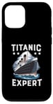 Coque pour iPhone 12/12 Pro Titanic Expert – White Starline RMS Titanic Garçons Filles