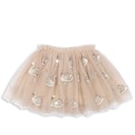 Konges Sløjd Fayette skirt – swan glitter - 9m