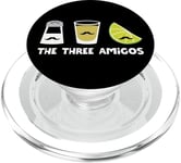 The Three Amigos Salt Drink Lime Cinco de Mayo Taco Tuesday PopSockets PopGrip for MagSafe