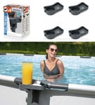 Bestway 58641 4er Set Porte-Boisson Dépôt , pour Boissons X Steel Pro Max Pool